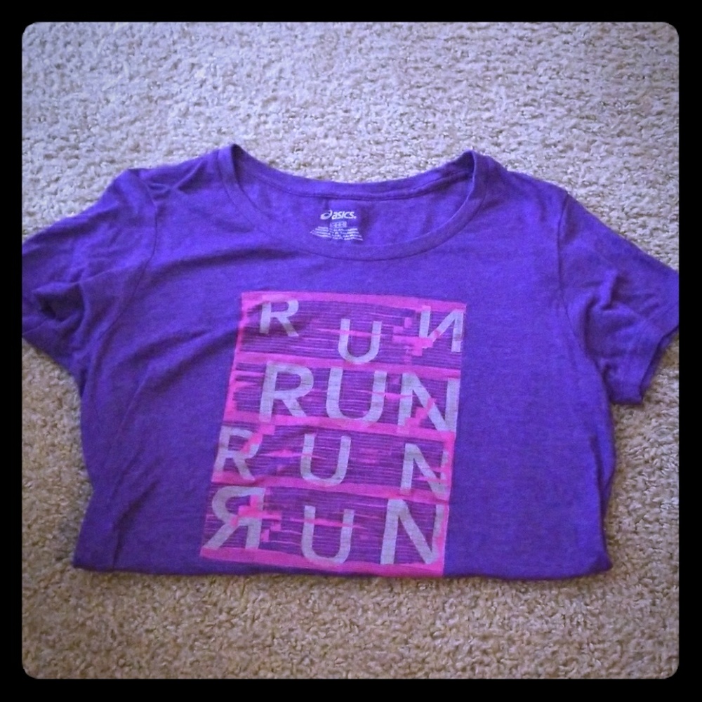 Asics running shirt